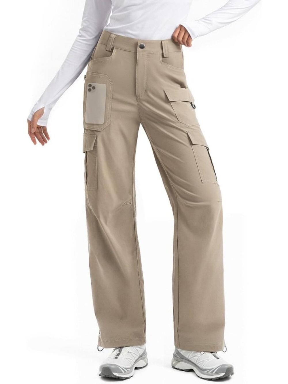 Lightweight Quick-Dry Women's Hiking Cargo Pants | Outdoor Travel & Adventure